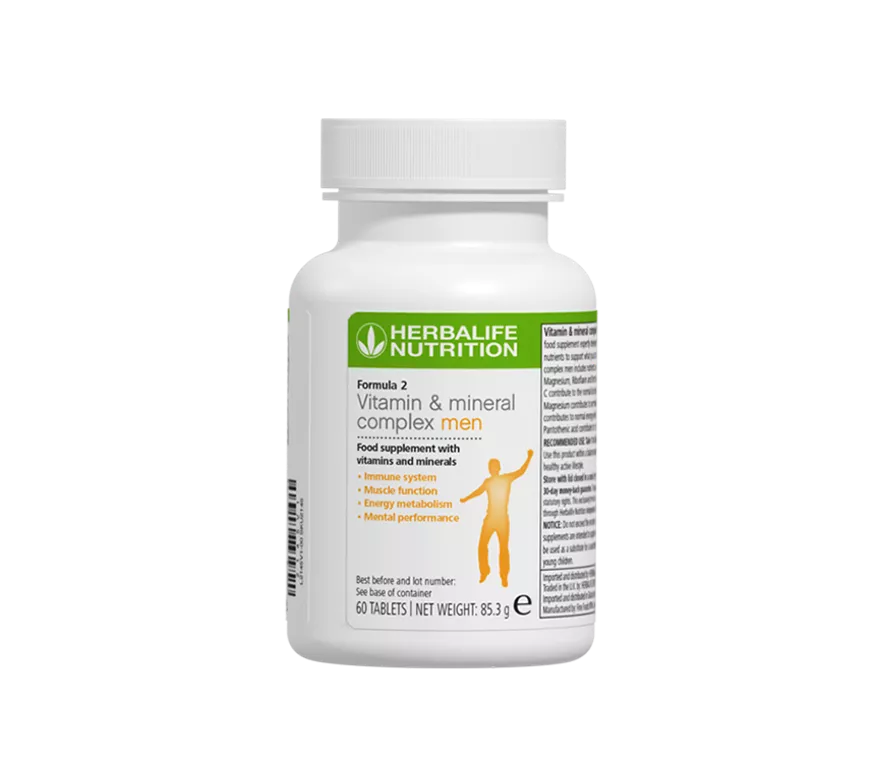 Herbalife Formula 2 Men - Vitamin and Mineral Complex 84.3 g